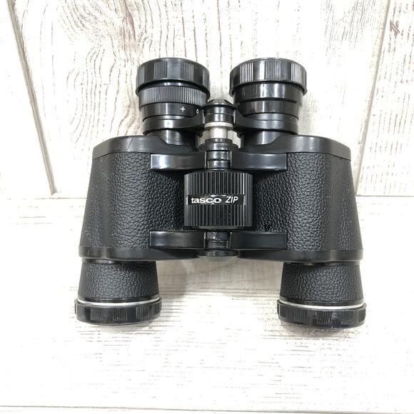 TASCO ZIP FOCUS 7 X 35MM 2000 FULLY COATED OPTICS BINOCULARS & BAG used works - Picture 5 of 7